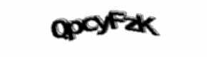 Security check image, please type the characters shown
